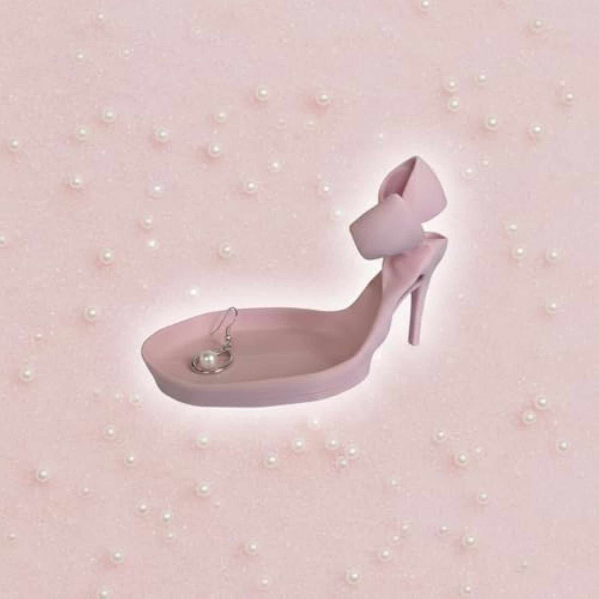 3D Printed High Heel Jewelry Tray for Decor