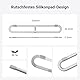 UGREEN Laptop Ständer Mini Faltbar, Aluminium Ultraleichter Selbstklebender unsichtbarer Laptopständer, Höhenverstellbar 30 mm, Notebook Ständer Kompatibel mit MacBook Air, Pro, Dell