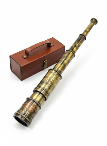 Binoculares náuticos de latón macizo de 6"