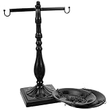 Objet décoratif artistique en métal, inspiré des balances : sa construction en fer forgé témoigne d'un savoir-faire exceptionnel, apportant une touche rétro à votre décoration tout en garantissant sa durabilité