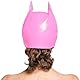 Black Level Damen Vinyl Kopfmaske Rosa S-L