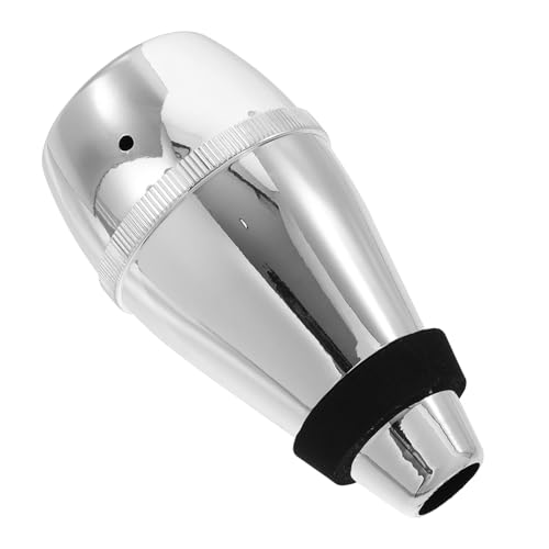 Wakauto 1 Pc Mute Trumpet Mute Wind Instrument Deaf Straight Trombone Replacement Trumpet Mute Bass Speaker Mute For Trumpet Abdominal Trumpet Small Plunger