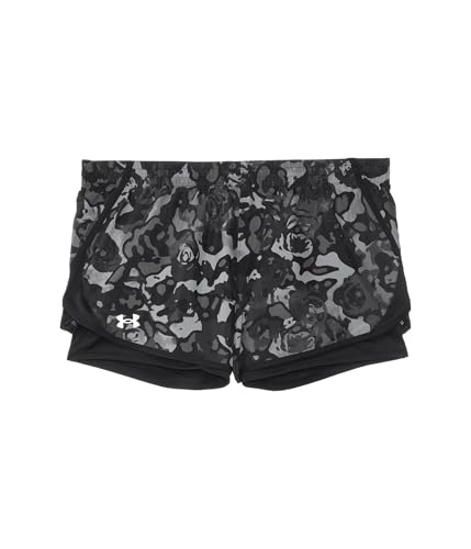 Under Armour Girls' Fly by Printed 2-in-1 Shorts (Big Kids)