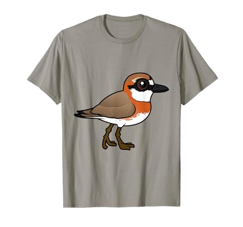 Cute Cartoon Siberian Sand-Plover Birdorable Bird Species T-Shirt