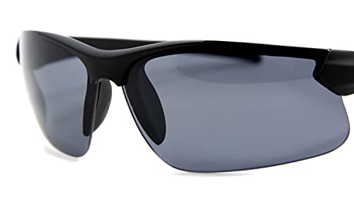 Óculos De Sol Masculino Esportivo Ciclismo C/ Proteção Uv400 (All Black)