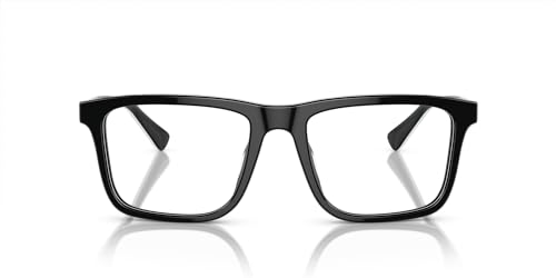 Brooks Brothers BB2062U Universal Fit Prescription Eyewear Frames, Black White Laminate/Demo Lens, 55 mm