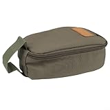 Praktische Schneeschale und Geschirrtasche mit Griff für einfachen Transport