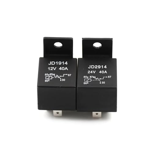 Relé automotriz 5 pines 12V 40A normalmente abierto con soporte 4