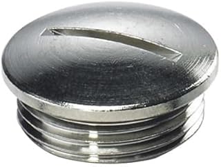 1674529, Screw Plug, Connecting Thread: Pg21, Silver, HC-BS-PG21