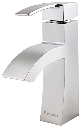 Pfister Bernini Bathroom Sink Faucet, Single Control, 1-Handle, Single Hole, Polished Chrome Finish, LF042BNCC