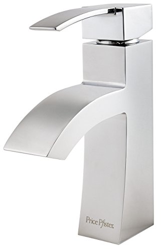 Price Pfister LF-042-BNCC Pfister Bernini single Control 4 inch Centerset Bathroom Faucet In Polished Chrome, 1.2Gpm,