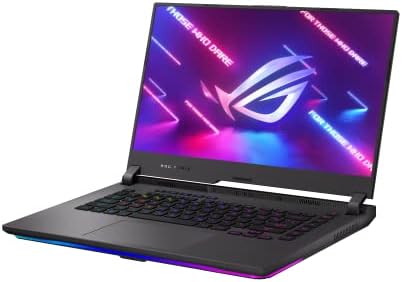 ASUS G513RW-HQ021W ROG Strix G15 laptop (15,6 cala, 165 Hz/3 ms WQHD 2560 x 1440) notebook (AMD R9-6900HX, 16 GB RAM, 1 TB SSD, NVIDIA RTX3070Ti 8 GB GDDR6, Win11H) Grey/QWERTZ