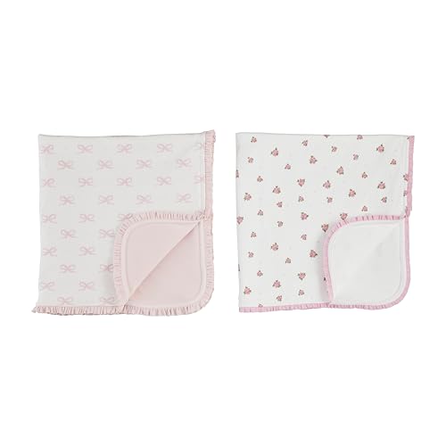 Image of Mud Pie Children's Girl Bows Arrival Blanket
