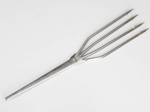 Amazon.co.jp: ステンヤス製4又四又 銛 モリ鋭いカエシ 手銛銛パーツ