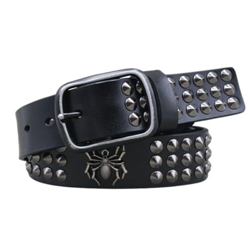 Ceinture cloutée unisexe l'accessoire audacieux et tendance rock