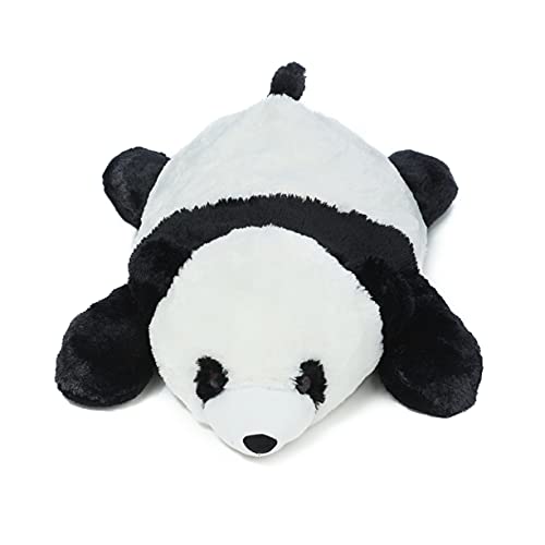 Extra Large Stuffed Panda Bear Hugging Toy Giant Sleeping Plush Body Pillow For Kids Adults Ideal For Bedroom Bed Valentine’s Day Gift 35 By 15 Inches Big Black White Fluffy And Soft For Boys Girls #TOP2