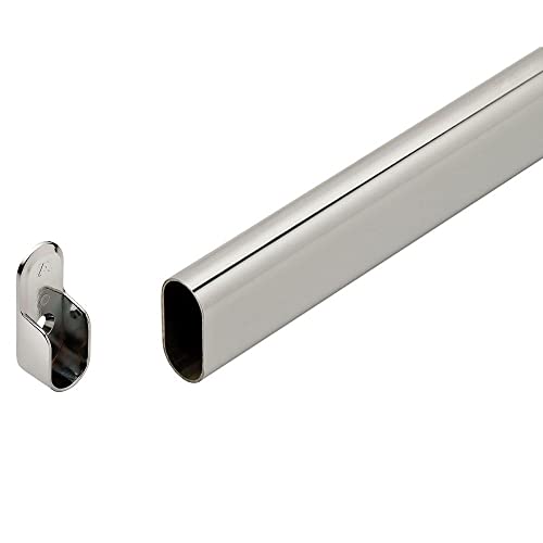 OVAL-Closet-Rod-Matt-Brass-36-Inches