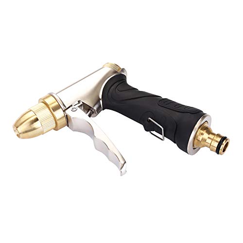 Ajcoflt Pistola de cobre puro de alta pressão Ferramenta de limpeza de pistola de água para lavagem