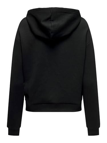 ONLY Damen Onplounge Hood Sweat - Noos Kapuzenpullover, Schwarz, XL EU – Ansicht 4