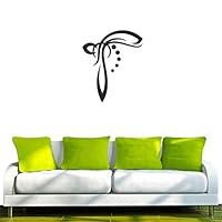 INDIGOS UG - Decalcomanie da muro - adesivi da parete - Murale - W964 - Fuoco Cerchio, Verde, 96x96 cm - Decorazione per soggiorno, camera dei