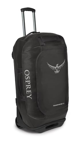 Osprey Rolling Transporter 90 strapazierfähiger Rollkoffer, Unisex Black O/S
