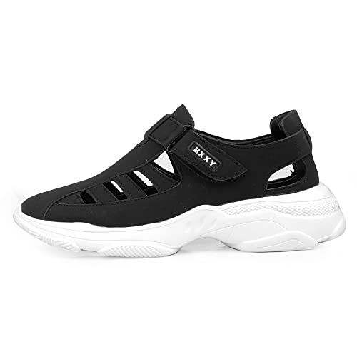 Image of BXXY Men's Casual Roman Sandals with Light Weight Eva Sole and Suede Upper Material.