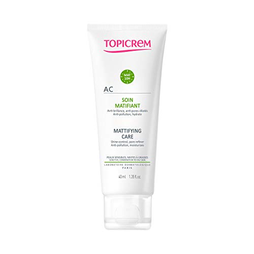 TOPICREM AC Matifying Care 40 ml, White, 40 ml (Pack of 1)