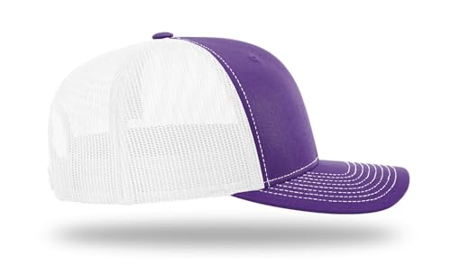 Image of Richardson 112 Trucker Hat - Premium Adjustable Snapback Hat - Structured Six Panel Richardson Blank Caps