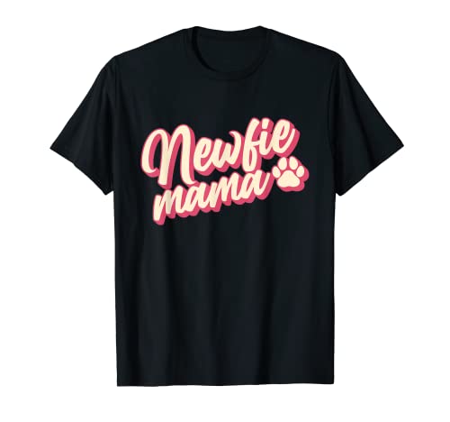 Newfie Mom Newfoundland Mom - Newfie Dogs Fur Newfies T-Shirt