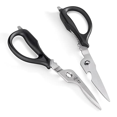 Cangshan 503343 9-inch Heavy-Duty Come-Apart Kitchen Shears with Guard