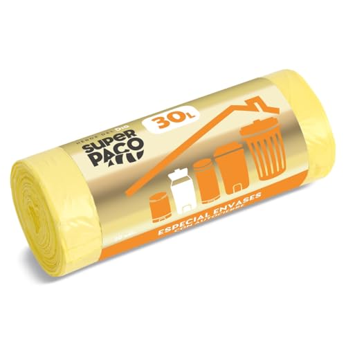 Bolsa de basura especial envases 30 lt Super Paco de Dia 20 unidades