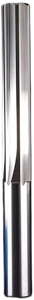 CNC Chucking Metal Reamer 6-13mm H7 Straight Slot Uncoated Carbide 6 Flutes Reamer Tool for Precision Drilling(6.7x35x70mm)