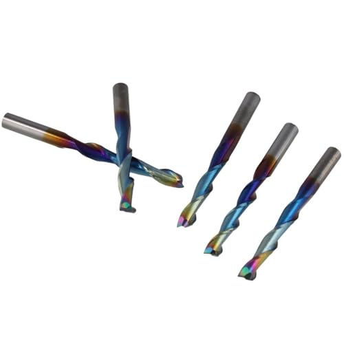 Image of FEIYING 10PCS 3.175 * 22 * 39mm Carbide Ball End Mills,Tungsten Steel Milling Cutter,Acrylic Burr-Free Engraving Machine Tool,Spiral Router Bits for Carving Standard Milling