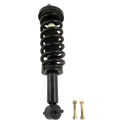 Image of TRQ Front Driver and Passenger Side Strut and Spring Assembly Set Loaded | For 14 Ford F-150 4 Wheel Drive XL XLT Lariat