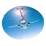 Photo Gallery wbqlsl planes - gonna per albero di natale stampata da 76,2 cm (76,2 – 121,9 cm di diametro), per feste di natale e decorazioni per la casa Photo Gallery wbqlsl planes - gonna per albero di natale stampata da 76,2 cm (76,2 – 121,9 cm di diametro), per feste di natale e decorazioni per la casa