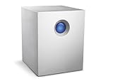 ohne Lüfter LaCie 4big Quadra externe Festplatte 12TB (8,9 cm (3,5 Zoll), USB 3.0) hell-grau