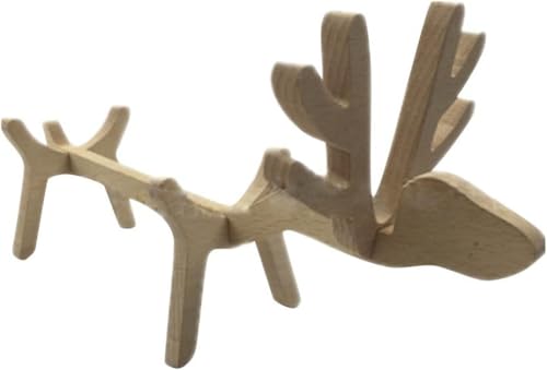 Soporte de vino de madera para botellas miniatura 2