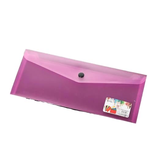 Pochette de documents en plastique pour organiser la papeterie maison