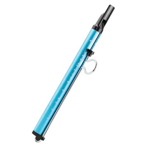 ノーブランド品 ヨーヨー・ディジ whistle 子供用の笛 スライドホイッスル楽器 子供用スライディングホイッスル スライドホイッスルメタル フルートホイッスル おもちゃの笛 腹筋 Blue