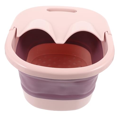 Fonction de massage autonome sur ce bassin pliable pieds silicone