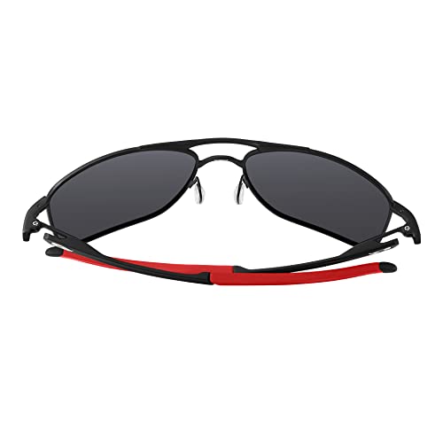 Almohadillas de repuesto SAUCER para gafas Oakley Eyector OO4142 en color rojo 5