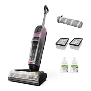 BISSELL Crosswave OmniForce EdgeFind, kabelloser Staubsauger mit Wischfunktion, Staubsauger und Wischer in 1, LED-Leuchten FurFinder Tierhaare, ZeroGap-Reinigung, 350m² Multiflächenreinigung, 4325N