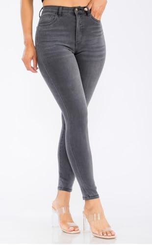 High Waist Skinny Ankle Jeans2
