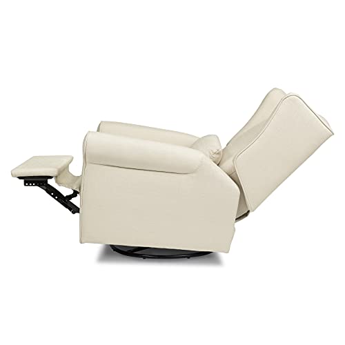 Davinci Hayden Recliner And Swivel Glider In Natural Oat, Greenguard Gold & Certipur-Us Certified #TOP5
