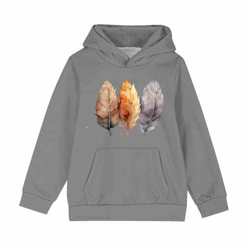 Girls Oversized Crewneck Sweatshirts Kids Fashion Fleece Drop Shoulder Pullover Long Sleeve Hoodies 5-14 Years