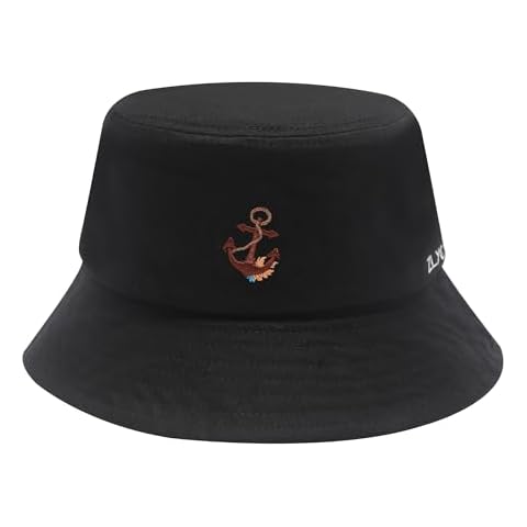 ZLYC Unisex Embroidered Fishing Hat Cover