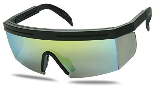 ShadyVEU Retro Performance Mirrored Sports TR90 Unbreakable Sunglasses Extendable Arms Adjustable Soft Nose Pads4