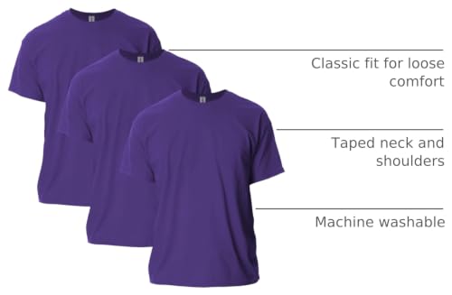 Image of Gildan Adult Ultra Cotton T-Shirt, Style G2000, Multipack