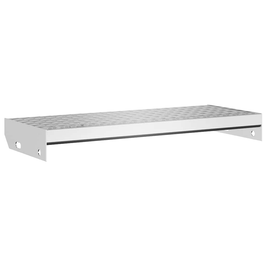 Gradino in Griglia 60x24x7 cm Acciaio Zincato -155682
