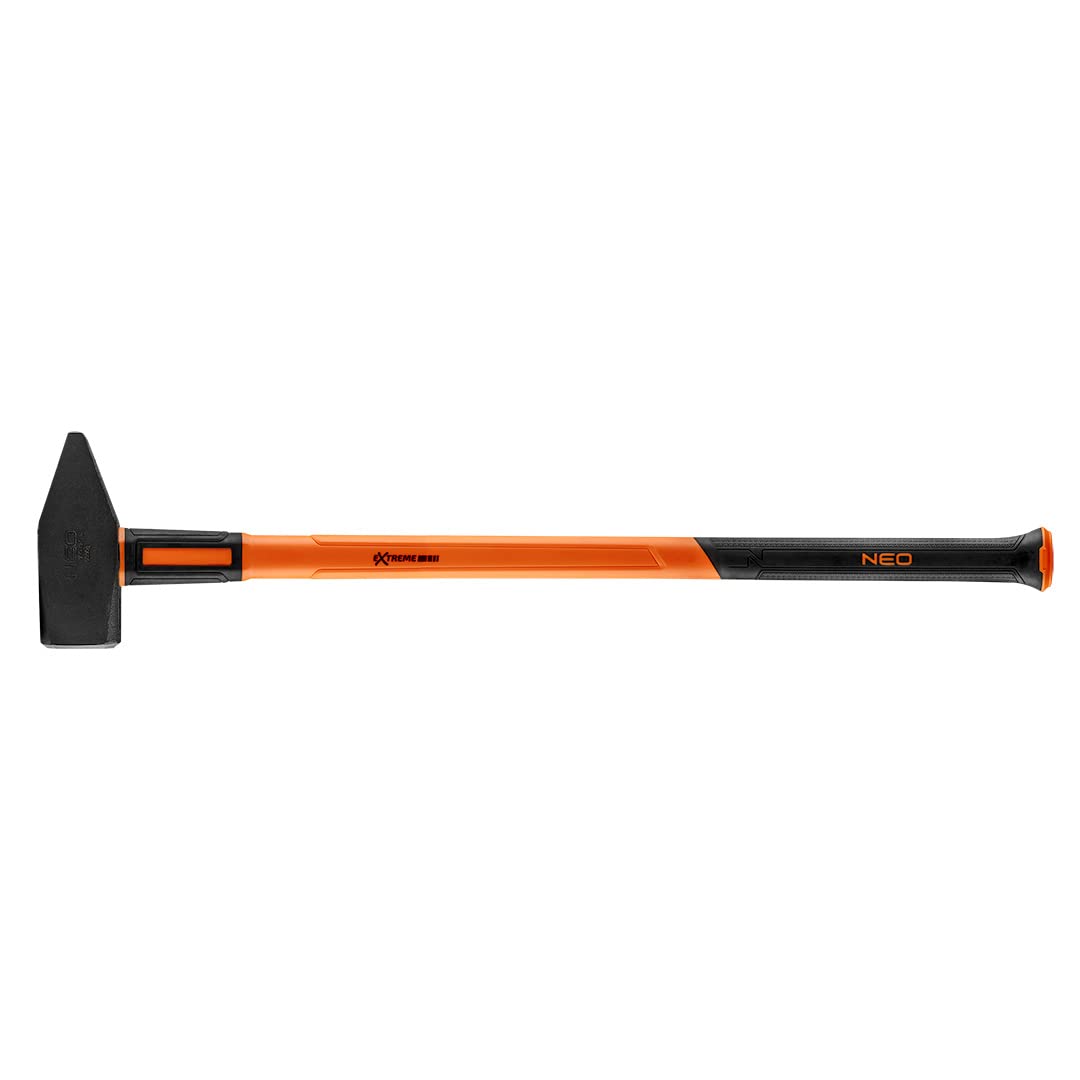 NEO TOOLS Martillo de carpintero, mango de fibra de vidrio, mango de goma ergonómico, vástago forjado, lijado, endurecido por inductivo, certificados